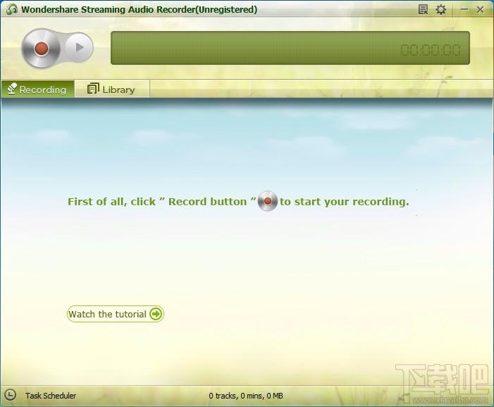 Wondershare,Streaming Audio Recorder,录音软件