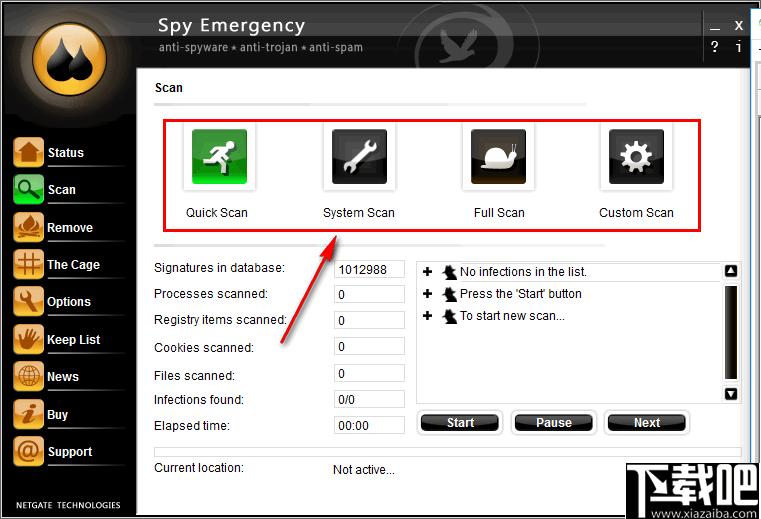 NETGATE Spy Emergency下载,病毒查杀,木马查杀,杀毒软件